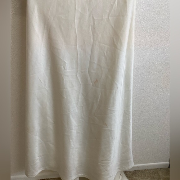 Calvin Klein Elegant Cream Sleeveless Dress - Picture 9 of 11